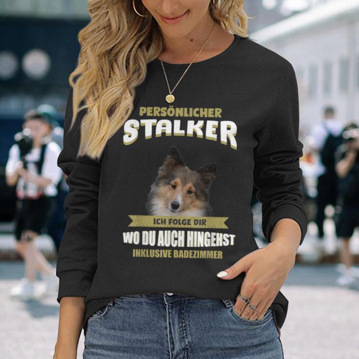 Shetland Sheepdog Sheltie Langarmshirts Geschenke für Sie