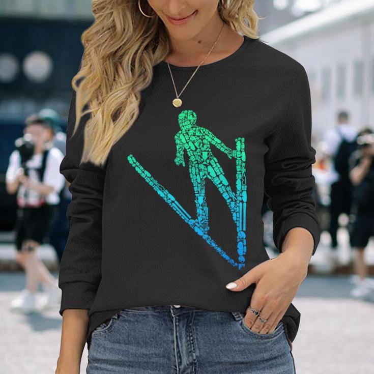 Ski-Jumping S Langarmshirts Geschenke für Sie