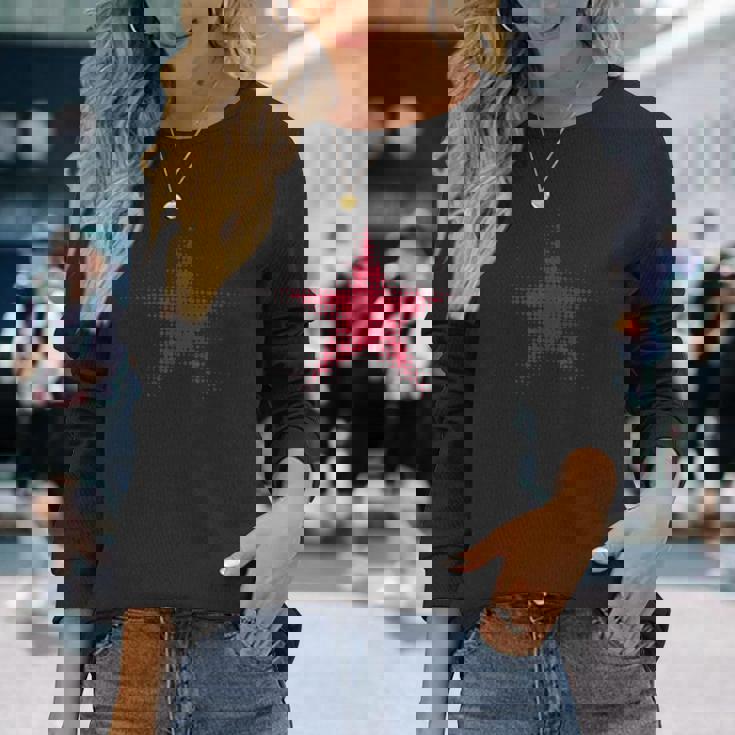 Soviética Estrella Roja Cccp Urss Unión Soviéticaintage Gráfico Camiseta de manga larga Regalos para ella