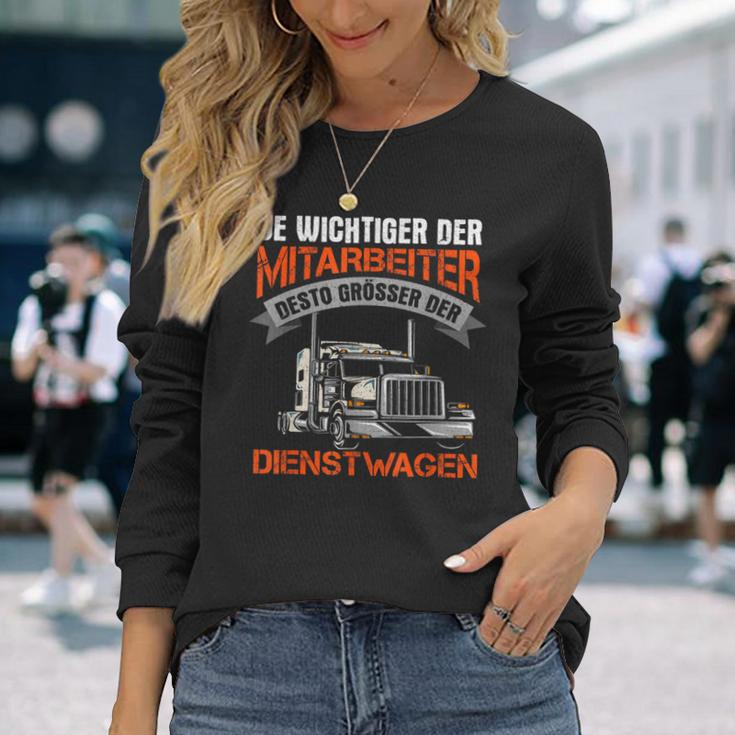 Truck Driver Truck Slogan Langarmshirts Geschenke für Sie