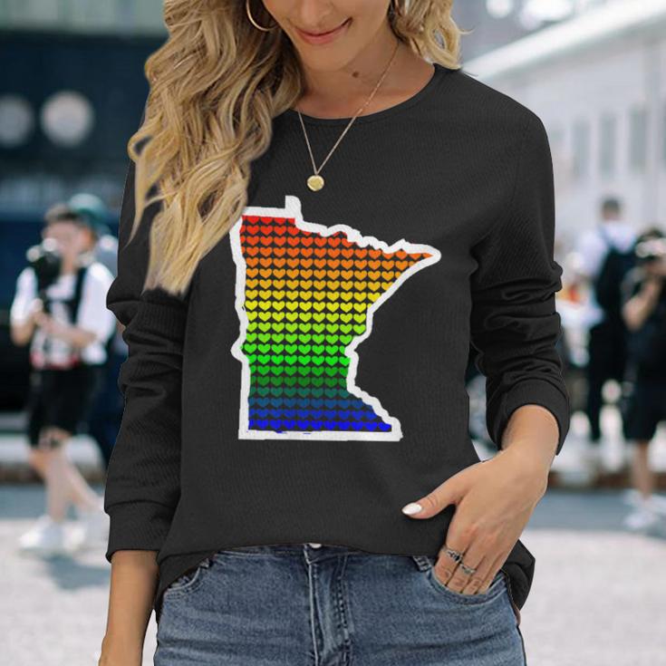 Twin Cities Gay Pride Minneapolis Pride Ally Gear Long Sleeve T-Shirt Gifts for Her