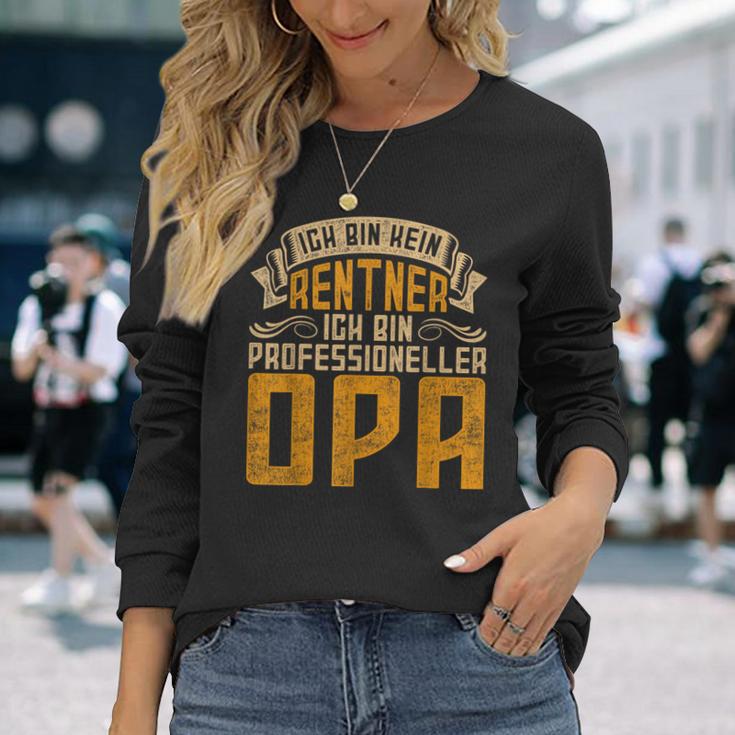 Vintage Ich Bin Kein Rentner Ich Bin Kein Rentner Ich Bin P Langarmshirts Geschenke für Sie