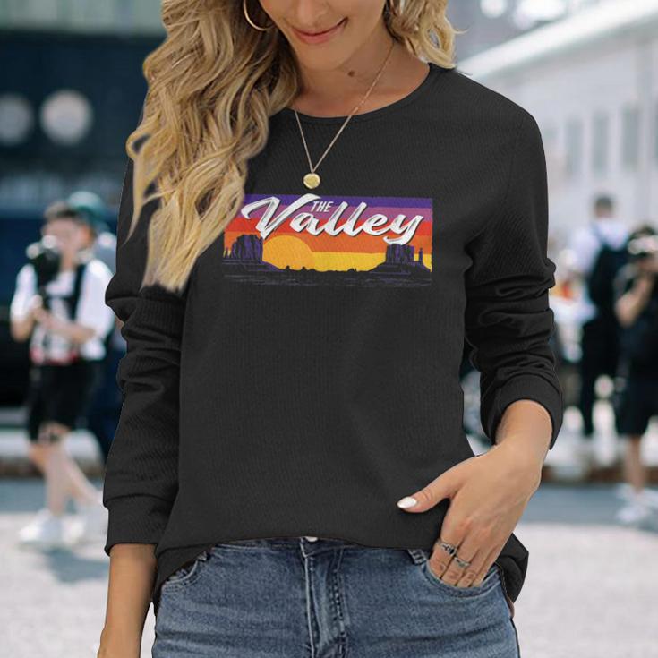 Vintage Sunset Phoenix Arizona Classic Arizona Long Sleeve T-Shirt Gifts for Her