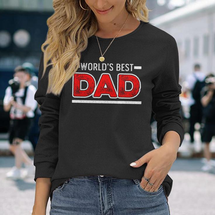 Weltbester Papaater Stolzer Daddy Mann Dad Familie Legende Langarmshirts Geschenke für Sie