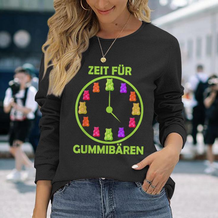 Zeit Für Gummibär Gummy Bear Langarmshirts Geschenke für Sie