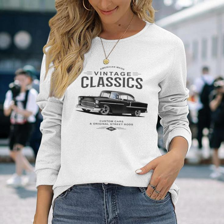 55 Chevys Truck Classic Long Sleeve T-Shirt Gifts for Her