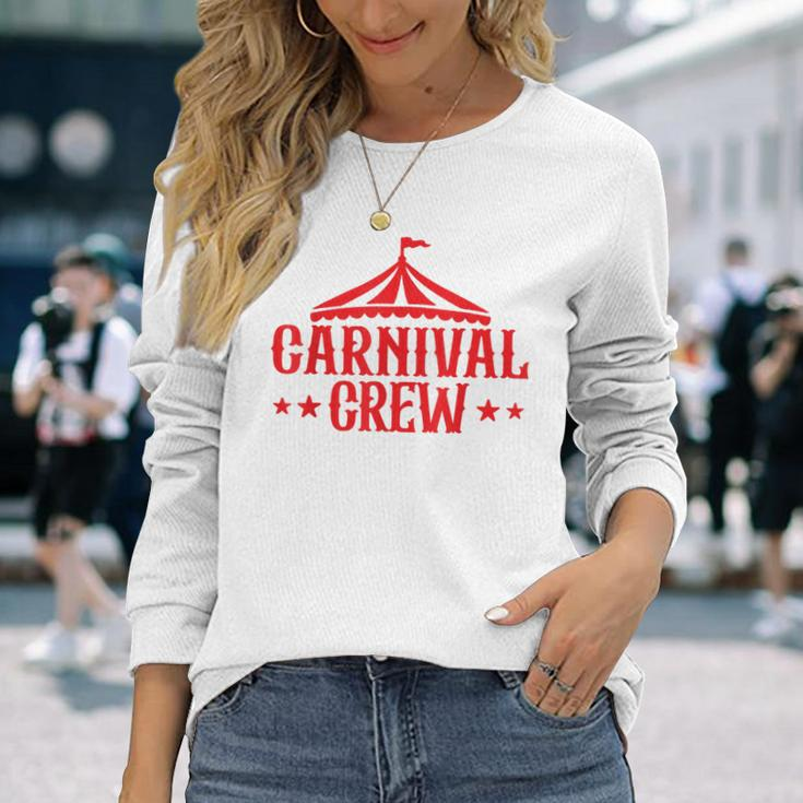 Carnival Crew For Carnival Birthday & Carnival Theme Party Long Sleeve T-Shirt Gifts for Her