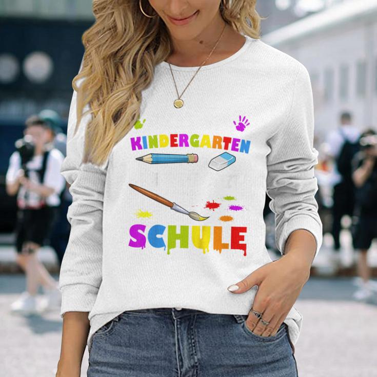 Children's Schule Ich Komme Kita Abgänger Schule Ich Komme 80 Langarmshirts Geschenke für Sie