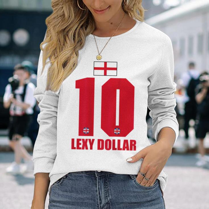 England Sauf Lexy Dollar Saufnamen Langarmshirts Geschenke für Sie