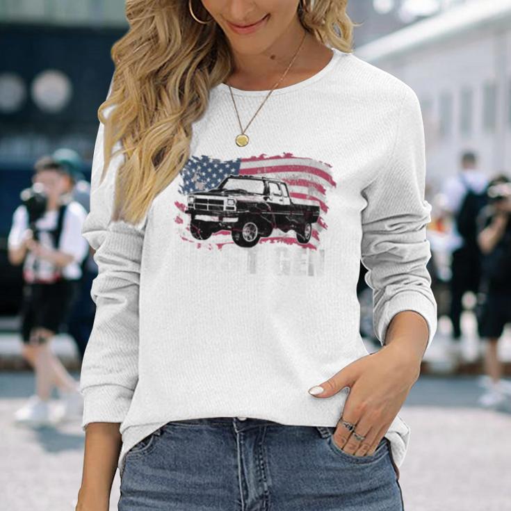 First Gen Truck Squarebody First Generation Truck 1St Gen Long Sleeve T-Shirt Gifts for Her