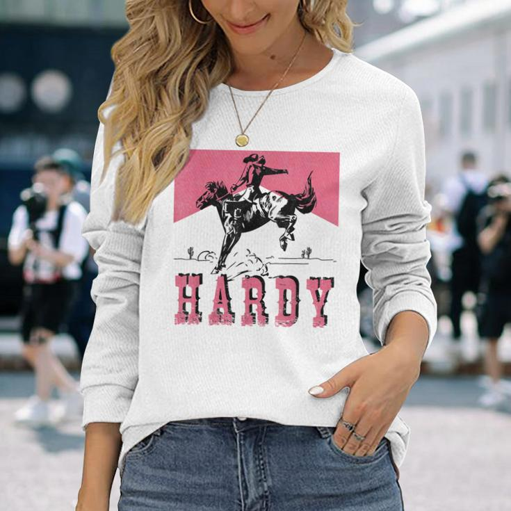 Hardy Last Name Hardy Team Hardy Family Reunion Long Sleeve T-Shirt Gifts for Her