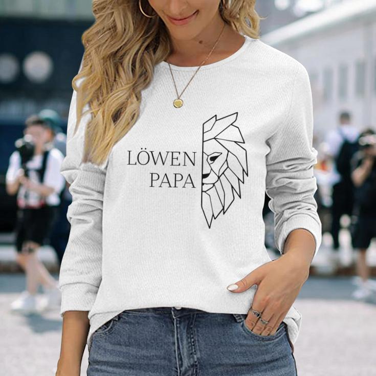 Löwen Papa S Langarmshirts Geschenke für Sie