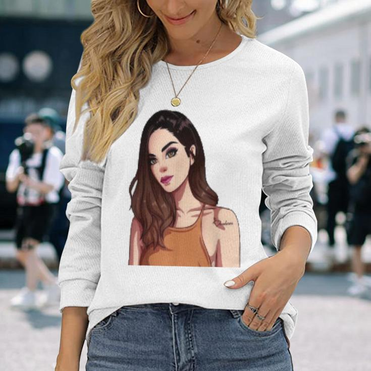 The Older Cutie Kim Loaiza Long Sleeve T-Shirt Gifts for Her