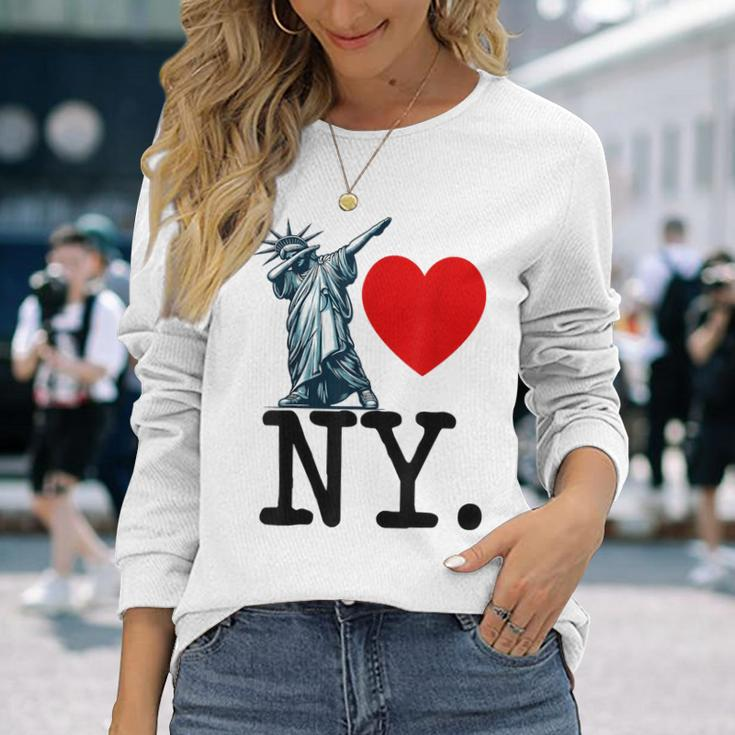 I Really Heart Love New York Ny Nyc Love New York Love Ny Long Sleeve T-Shirt Gifts for Her