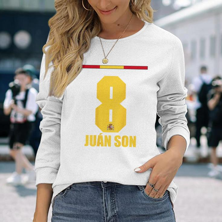 Spain Sauf Jersey Juan Son Saufnamen Langarmshirts Geschenke für Sie