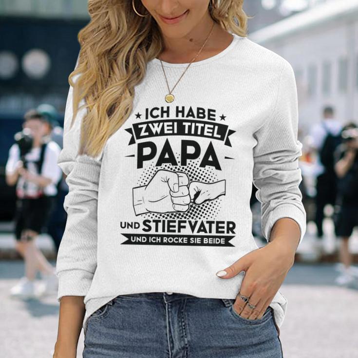 Stiefvater Stiefpapa Papa Langarmshirts Geschenke für Sie