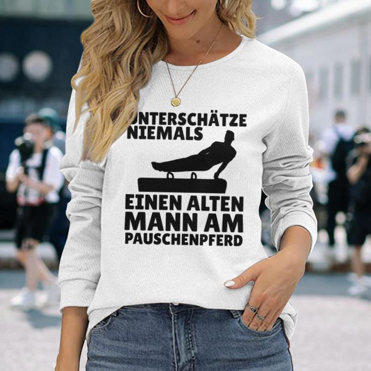 Turner Papa Geräteturnerater Bodenturner Dad Gymnastik Langarmshirts Geschenke für Sie