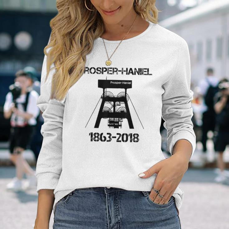 Zeche Prosper-Haniel Bottrop Langarmshirts Geschenke für Sie