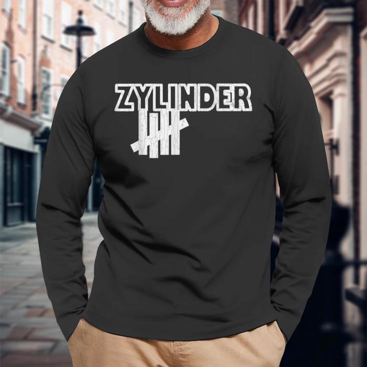 5 Cylinder Car Five-Cylinder Tuner Langarmshirts Geschenke für alte Männer