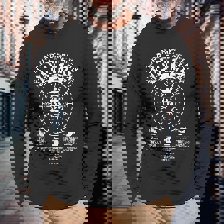 55 Jahre Schonend Treatment Oldtimer 55Th Birthday Langarmshirts Geschenke für alte Männer