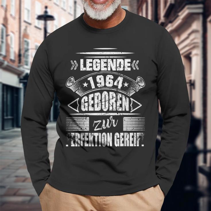 60 Geburtstag Mann Geschenk Papa Opaintage 60 Jahre Langarmshirts Geschenke für alte Männer