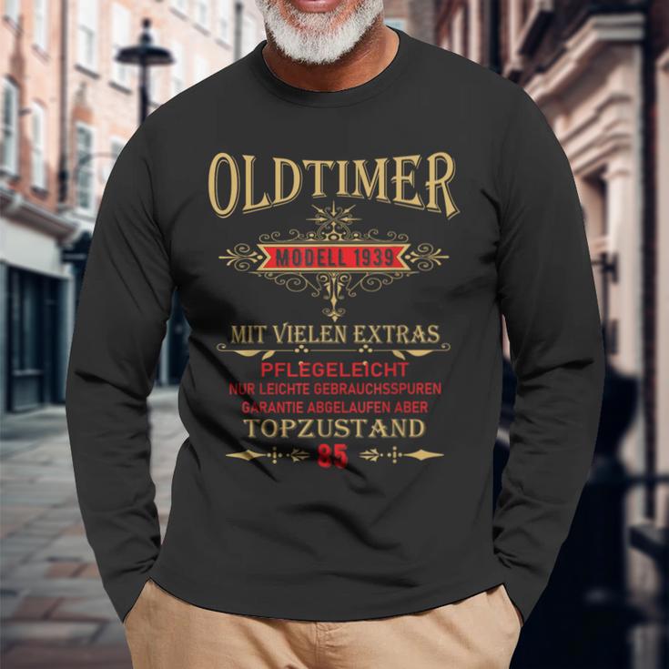 85 Geburtstag Mann Geschenk Papa Opa Oldtimer 1939 85 Jahre Langarmshirts Geschenke für alte Männer