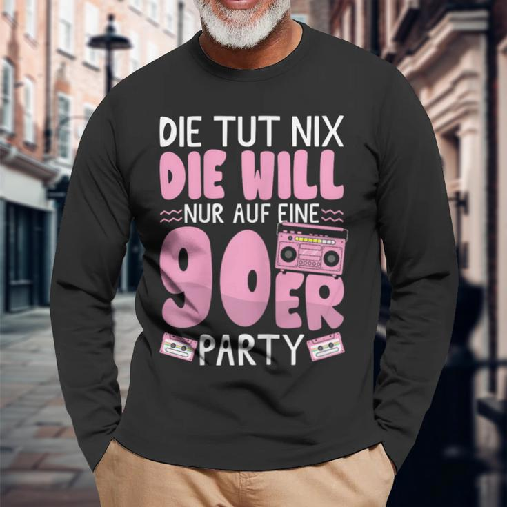 90S Outfit Will Nur Auf Eine 90S Party 90S Langarmshirts Geschenke für alte Männer