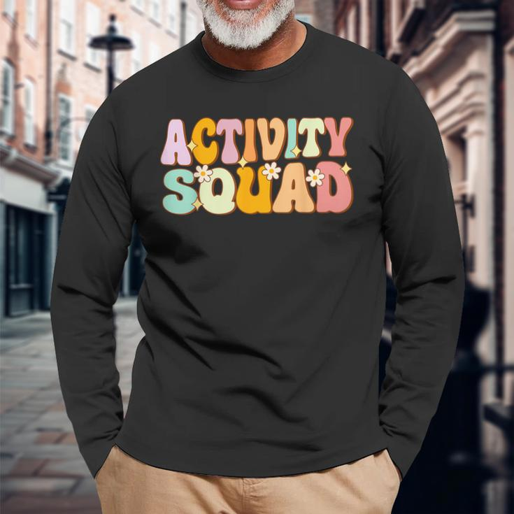 Activity Assistant Squad Team Professionals Week Director Long Sleeve T-Shirt Gifts for Old Men