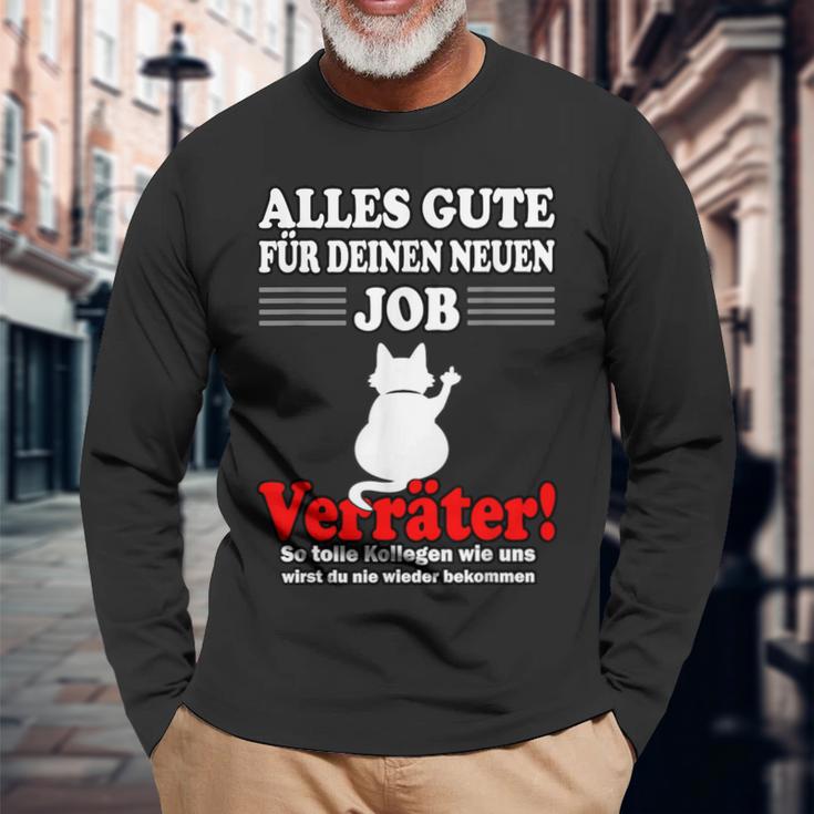 Alles Gute Für Dein Neue Job S Langarmshirts Geschenke für alte Männer