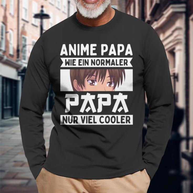 Anime Papaatertagatertagsgeschenk Anime Papaater Langarmshirts Geschenke für alte Männer