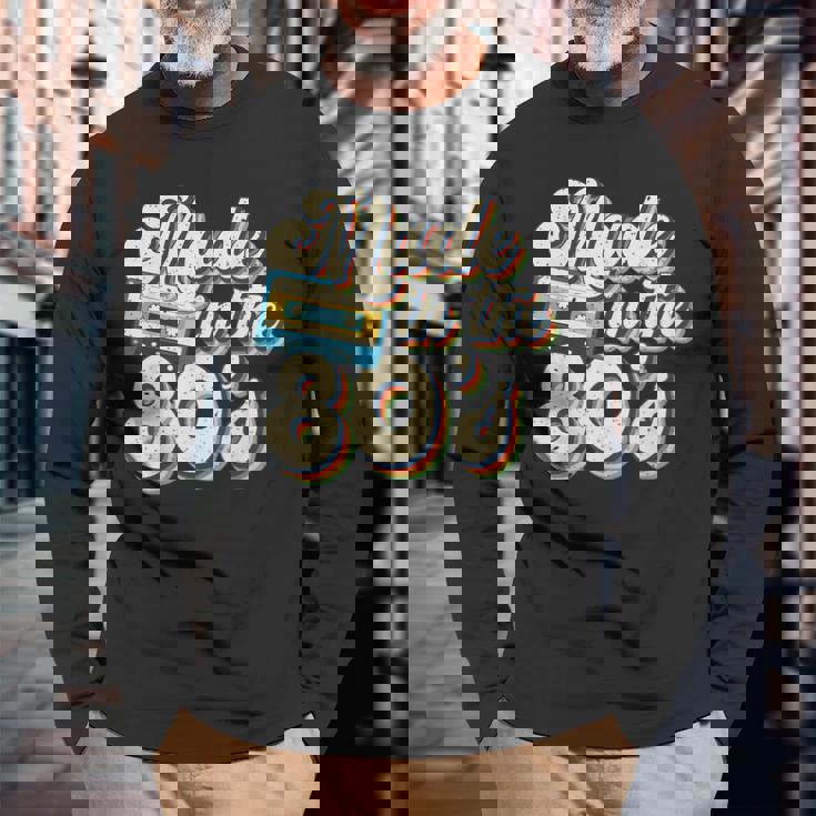 Años 80 Me Encantan Los 80 -Intage Retro Camiseta de manga larga Regalos para ancianos