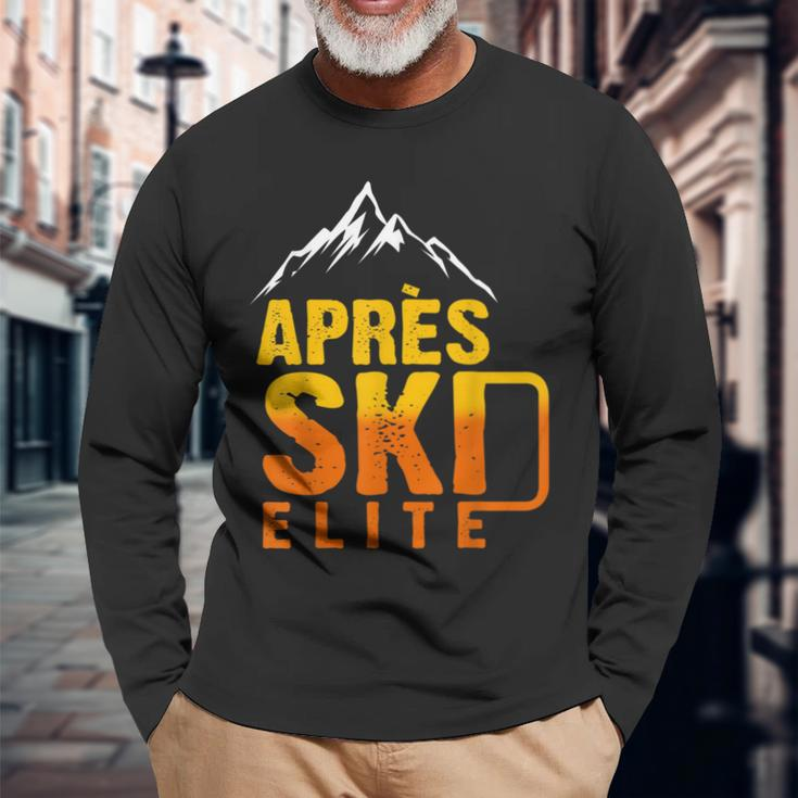 Apres Ski Elite Outfit Winter Team Party & Sauf Langarmshirts Geschenke für alte Männer