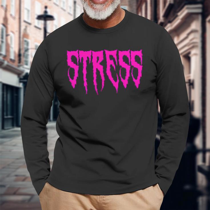 ArbeitsgruppeStress Langarmshirts Geschenke für alte Männer