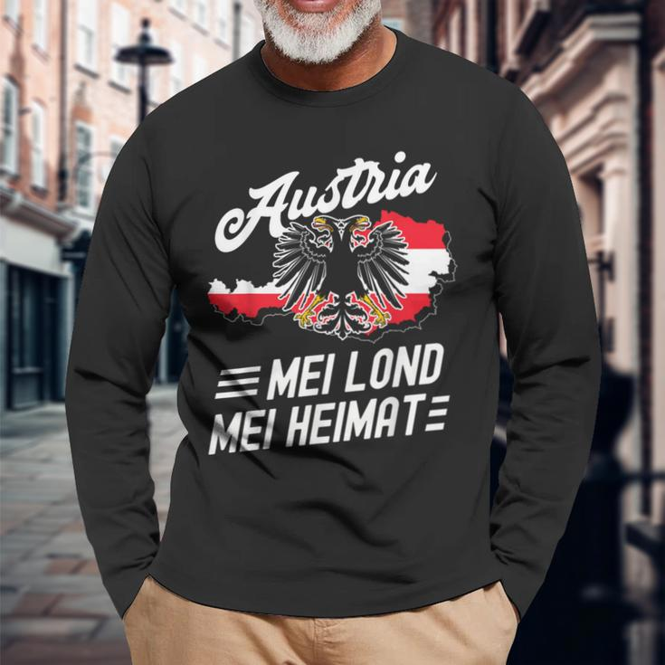 Austria ienna Flag Costume Langarmshirts Geschenke für alte Männer
