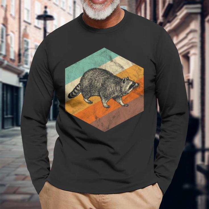 Badger Retro Badger Vintage Badger Langarmshirts Geschenke für alte Männer