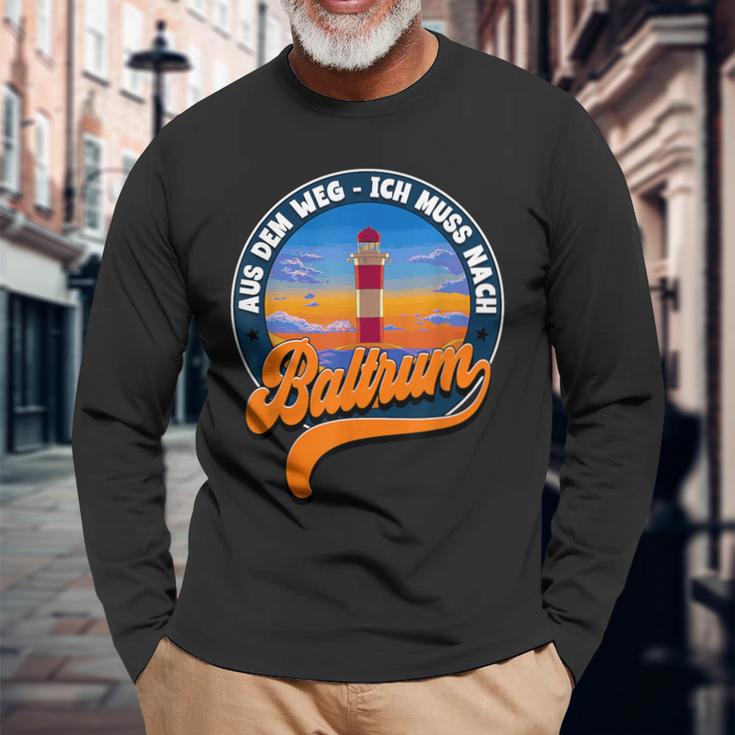 Baltrum S Langarmshirts Geschenke für alte Männer