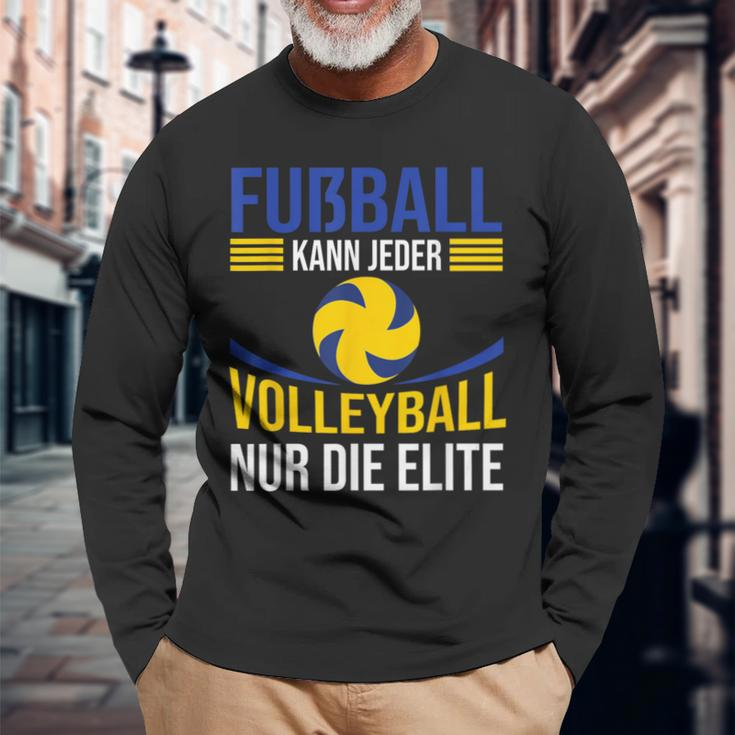 Beach Volleyball Player I Volleyballer Langarmshirts Geschenke für alte Männer