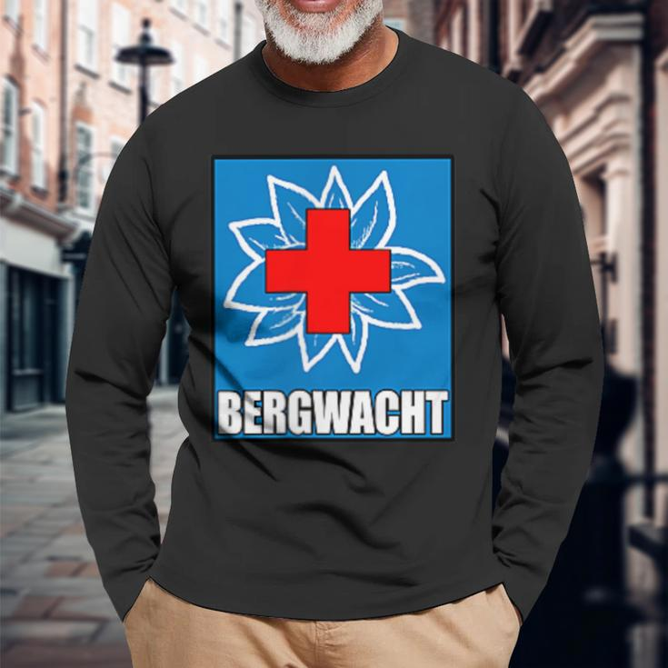 Bergretter Bergwacht Alpine Clothing Langarmshirts Geschenke für alte Männer