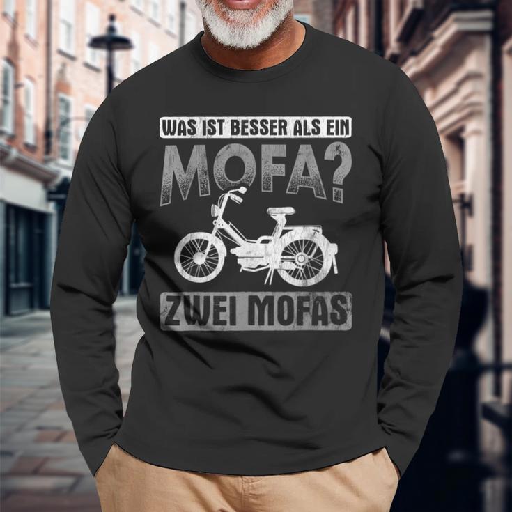 Besser Als Ein Moped Langarmshirts Geschenke für alte Männer