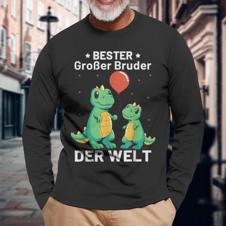 Bester Großer Brudern Der Welt Langarmshirts Geschenke für alte Männer