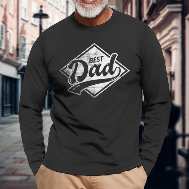 Bester Papa Zumatertag German Langarmshirts Geschenke für alte Männer