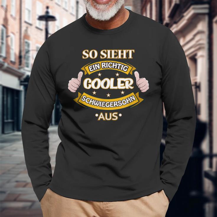 Bester Schwiegersohn Traum Besten Slogan Langarmshirts Geschenke für alte Männer