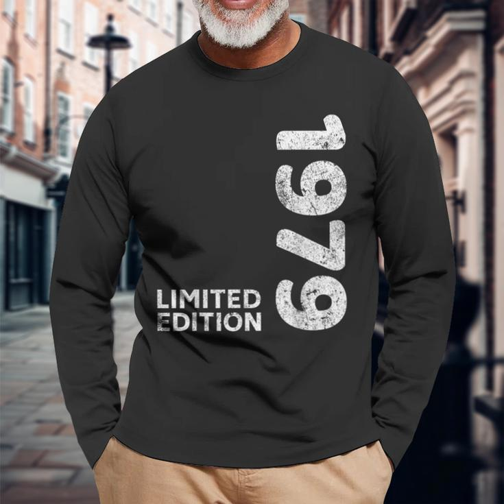 Birthday 1979 Limited Edition Vintage 1979 Long Sleeve T-Shirt Gifts for Old Men