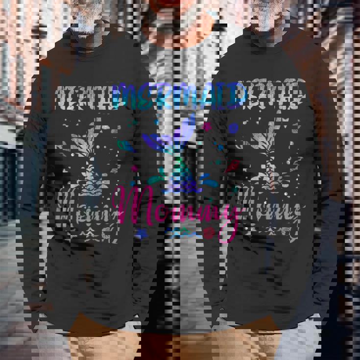 Birthday Mermaid Mommy Matching Family Bday Party Squad Long Sleeve T-Shirt Gifts for Old Men Birthday Mermaid Mommy Matching Family Bday Party Squad Long Sleeve T-Shirt Gifts for Old Men