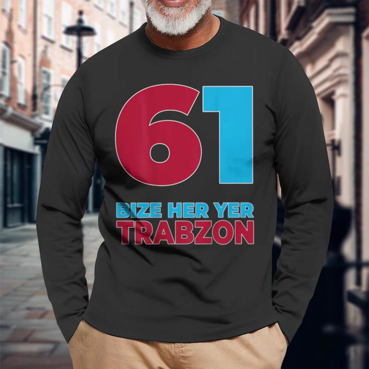 Bize Her Yer Trabzon 61 S Langarmshirts Geschenke für alte Männer