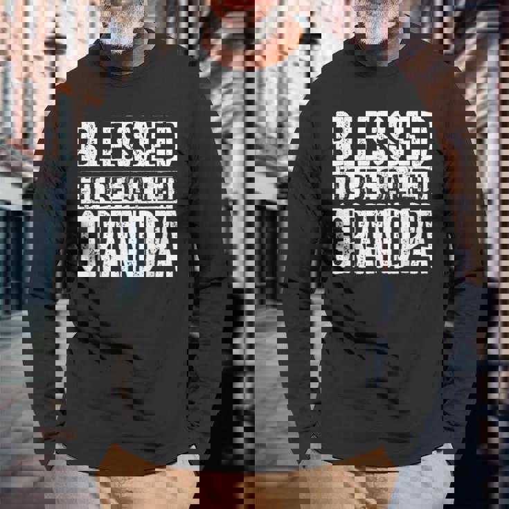 Blessed To Be Called Grandpa Dad Birthday Father's Day Long Sleeve T-Shirt Gifts for Old Men Blessed To Be Called Grandpa Dad Birthday Father's Day Long Sleeve T-Shirt Gifts for Old Men