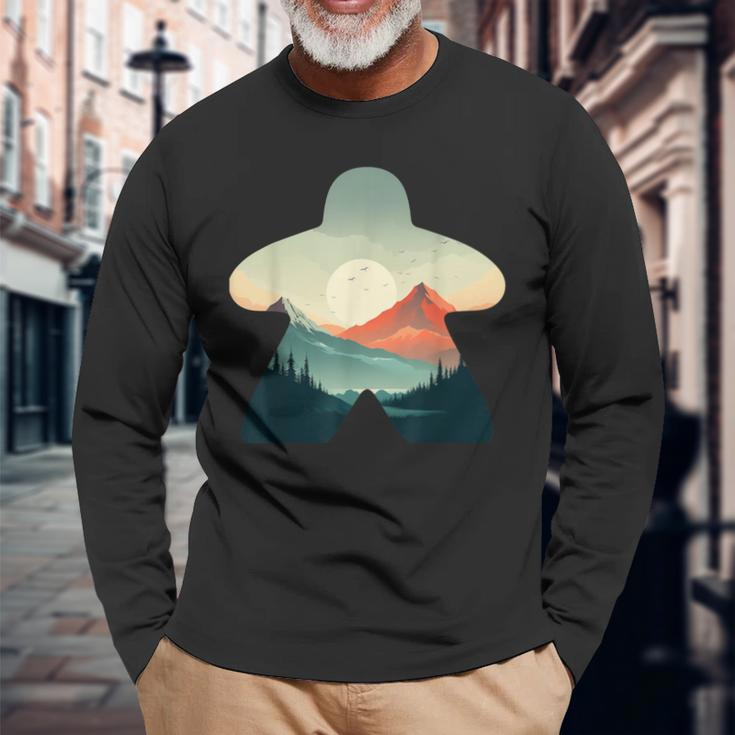 Board Game Nature Adventure For Board Gaming Lovers Long Sleeve T-Shirt Gifts for Old Men