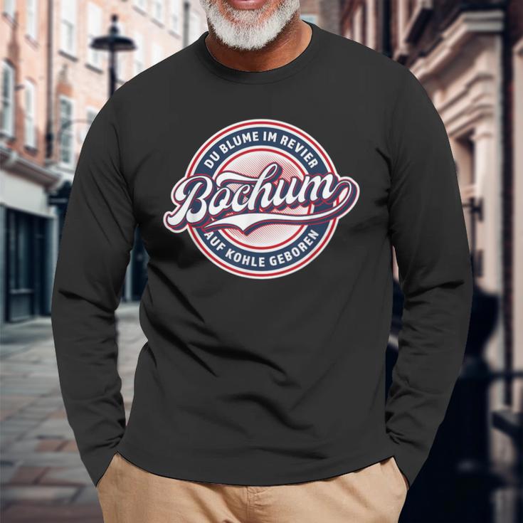 Bochum Du Blume Im Revier Langarmshirts Geschenke für alte Männer