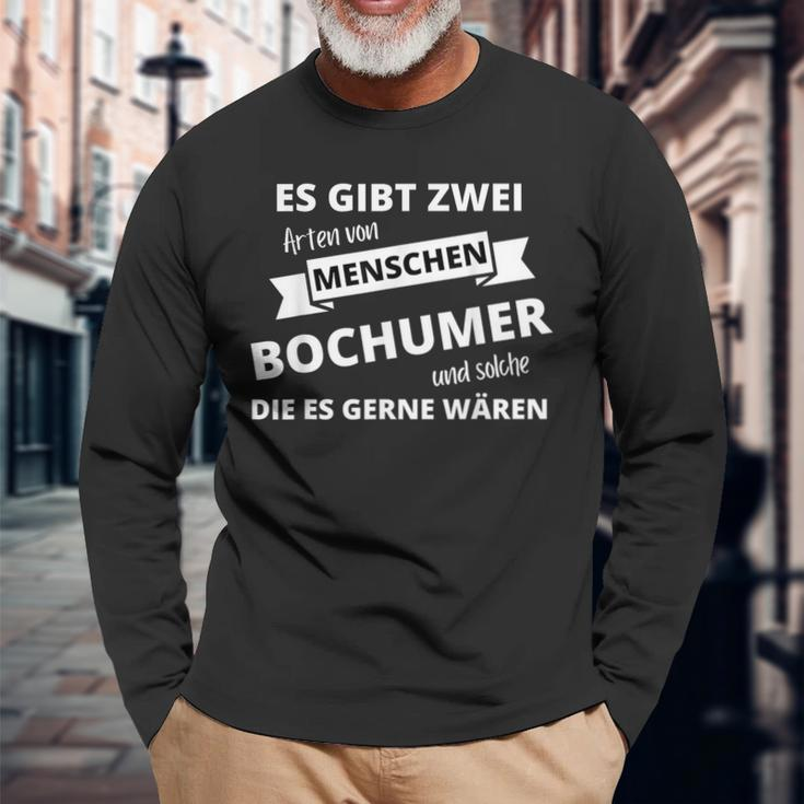 Bochumer Stolz Langarmshirts mit Spruch für echte Bochumer Fans Geschenke für alte Männer