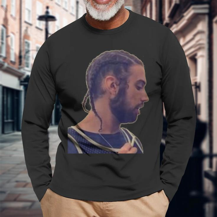 Brandon Darts In A Jersey Long Sleeve T-Shirt Gifts for Old Men